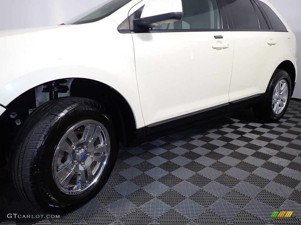2008 Edge SEL - White Sand Tri-Coat Metallic / Charcoal photo #8