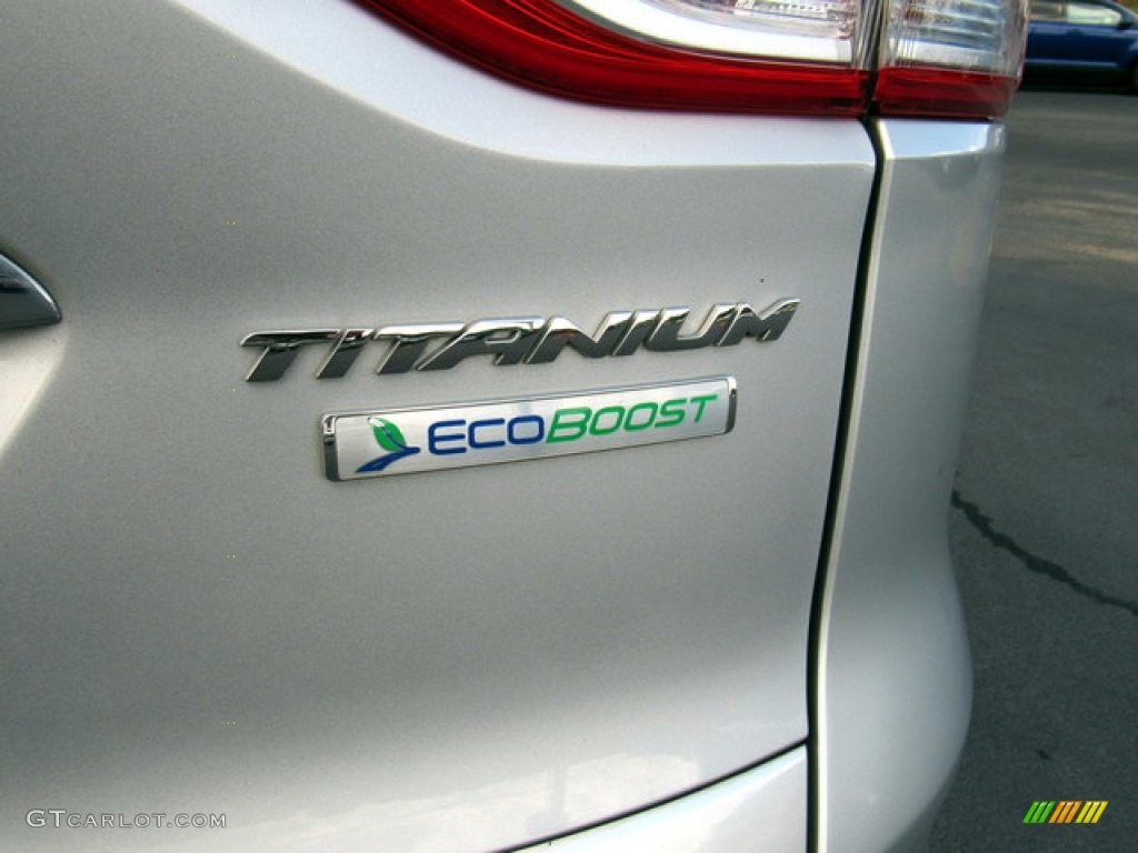 2014 Escape Titanium 2.0L EcoBoost - Ingot Silver / Medium Light Stone photo #25