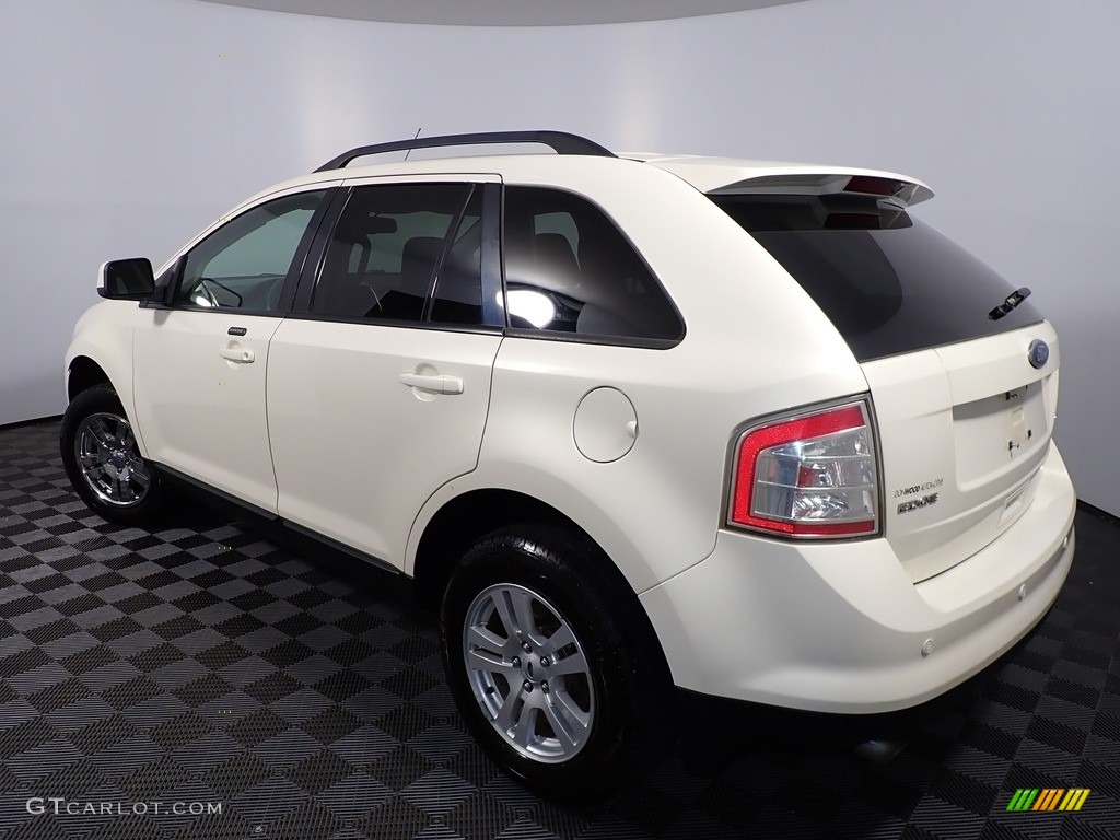2008 Edge SEL - White Sand Tri-Coat Metallic / Charcoal photo #9