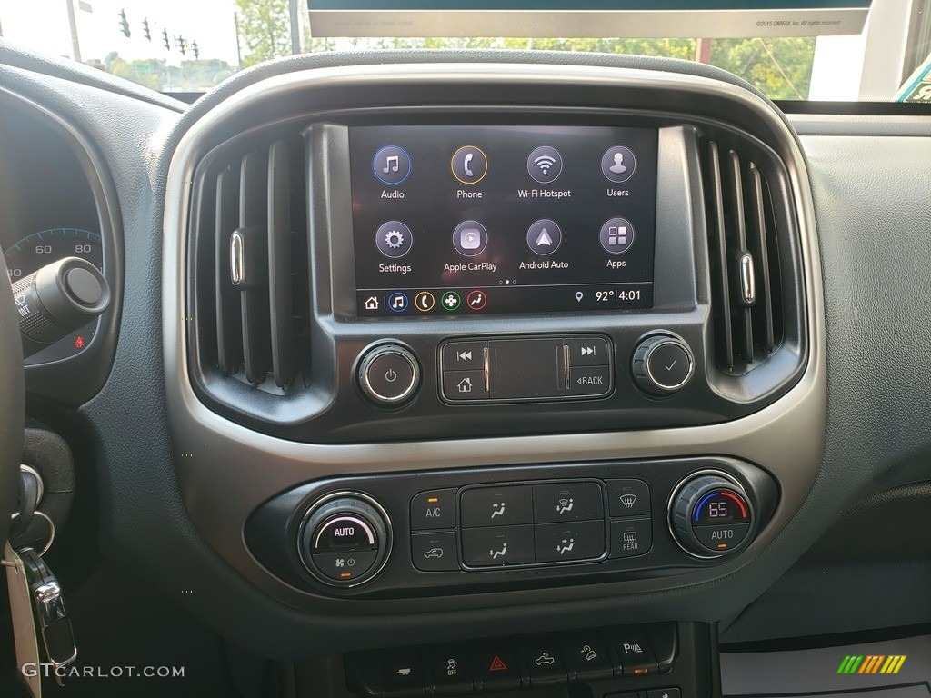 2020 Colorado Z71 Crew Cab 4x4 - Pacific Blue Metallic / Jet Black photo #16