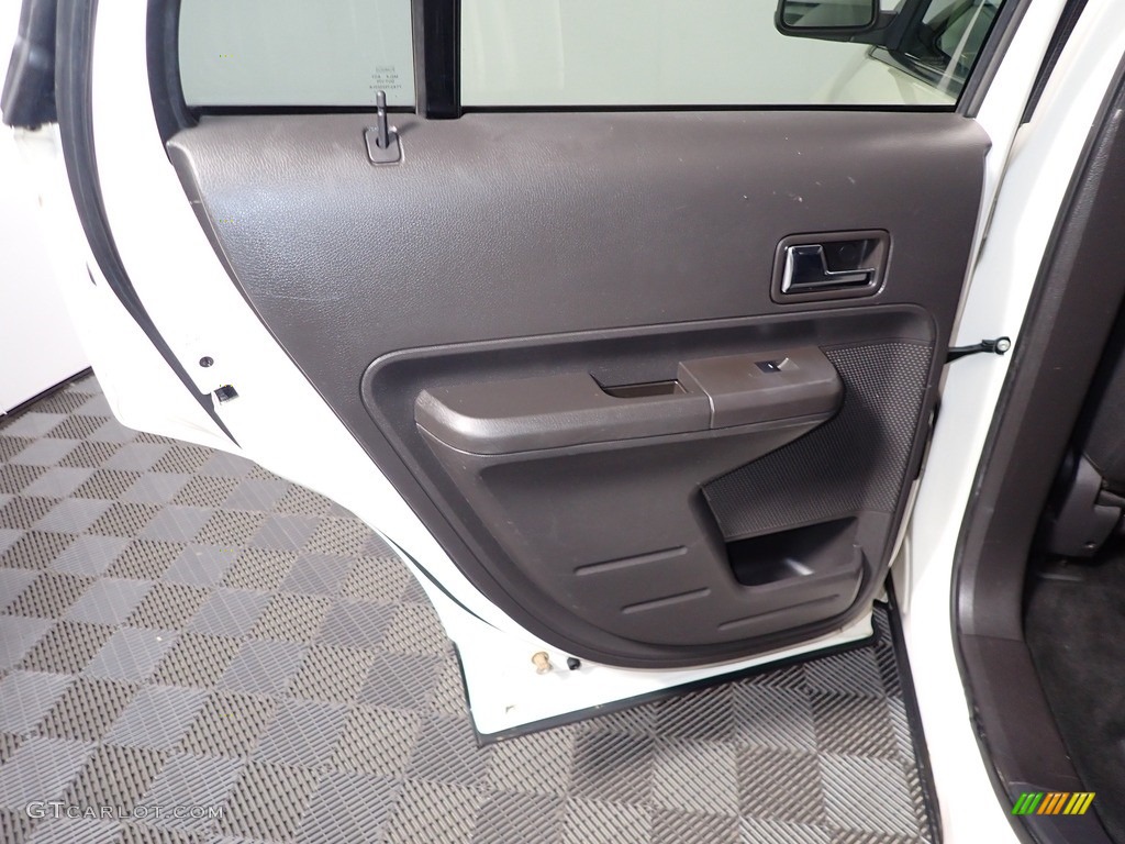 2008 Edge SEL - White Sand Tri-Coat Metallic / Charcoal photo #21