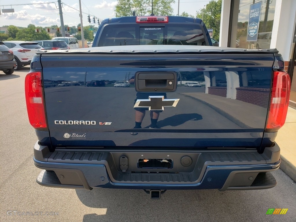 2020 Colorado Z71 Crew Cab 4x4 - Pacific Blue Metallic / Jet Black photo #35