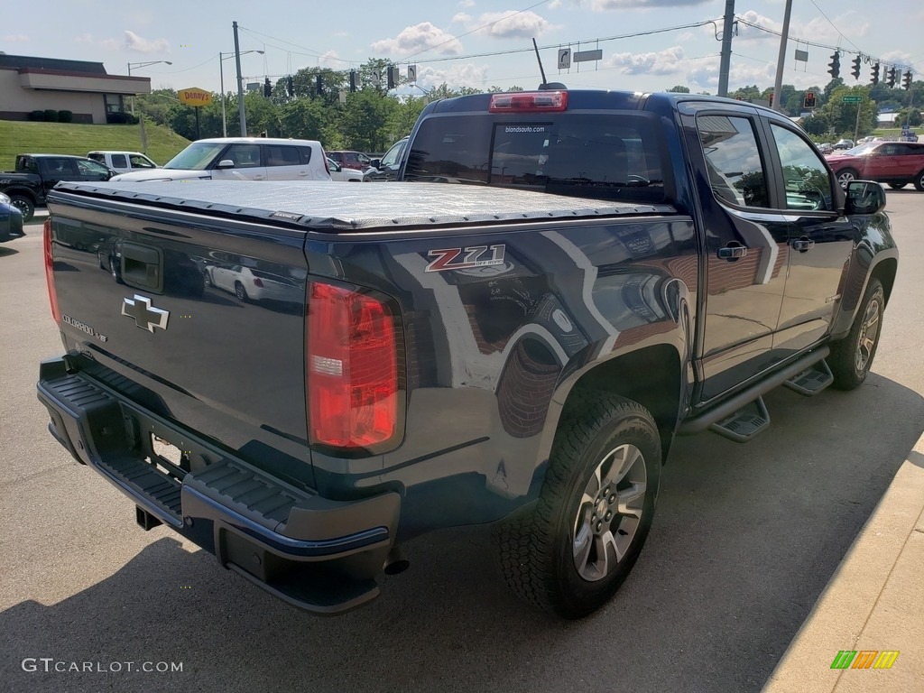 2020 Colorado Z71 Crew Cab 4x4 - Pacific Blue Metallic / Jet Black photo #39