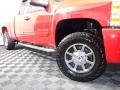 2012 Victory Red Chevrolet Silverado 1500 LT Extended Cab 4x4  photo #3