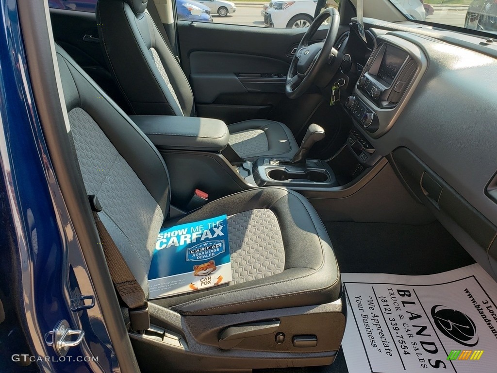 2020 Colorado Z71 Crew Cab 4x4 - Pacific Blue Metallic / Jet Black photo #44