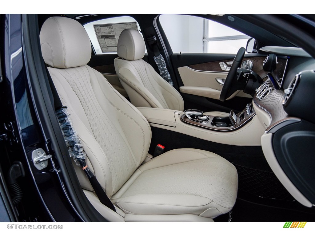 2018 E 300 Sedan - Lunar Blue Metallic / Macchiato Beige/Black photo #2