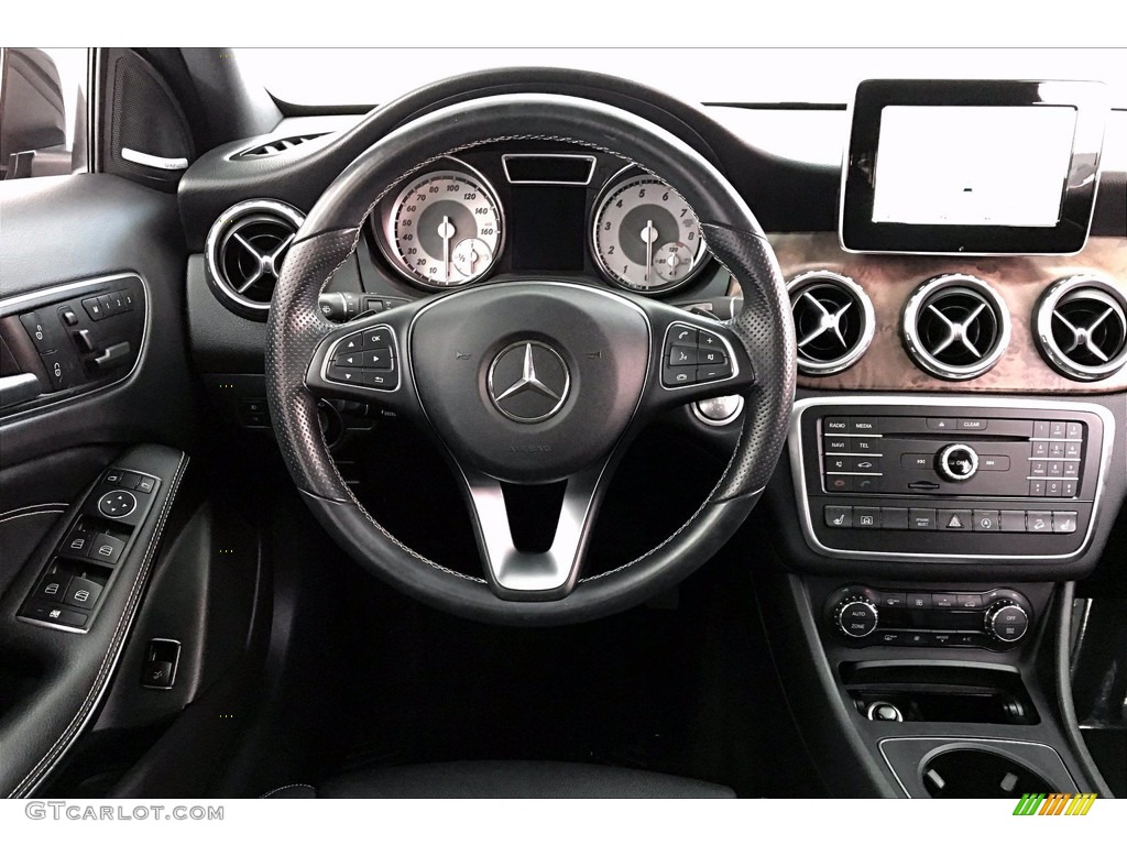 2016 Mercedes-Benz GLA 250 4Matic Black Dashboard Photo #139353873
