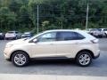 2017 White Gold Metallic Ford Edge Titanium AWD  photo #6
