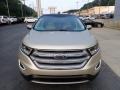 2017 White Gold Metallic Ford Edge Titanium AWD  photo #8