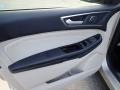 2017 White Gold Metallic Ford Edge Titanium AWD  photo #18