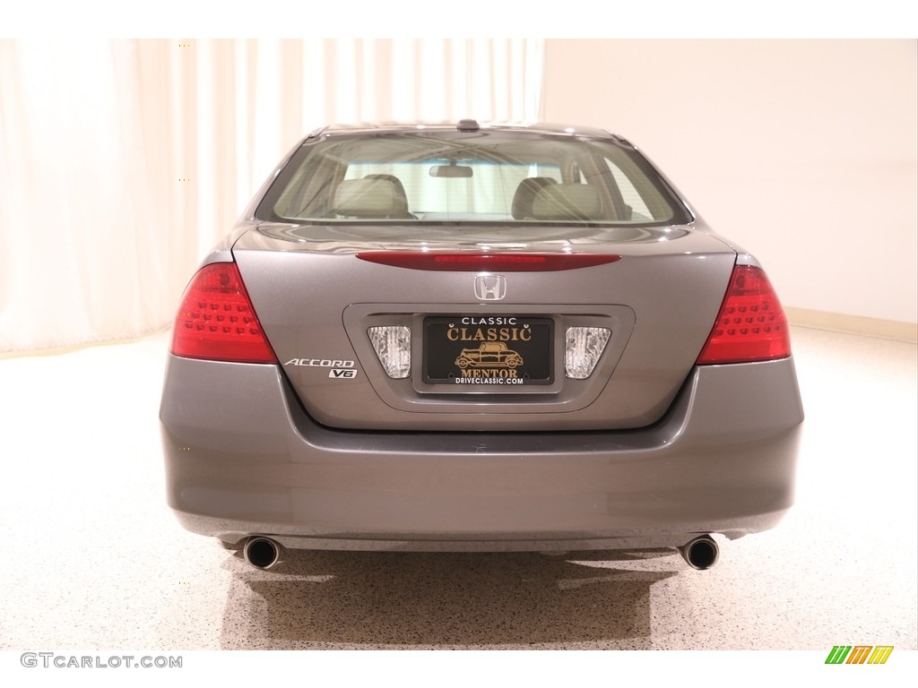2006 Accord EX-L V6 Sedan - Carbon Bronze Pearl / Ivory photo #14