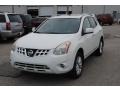Pearl White 2013 Nissan Rogue SV