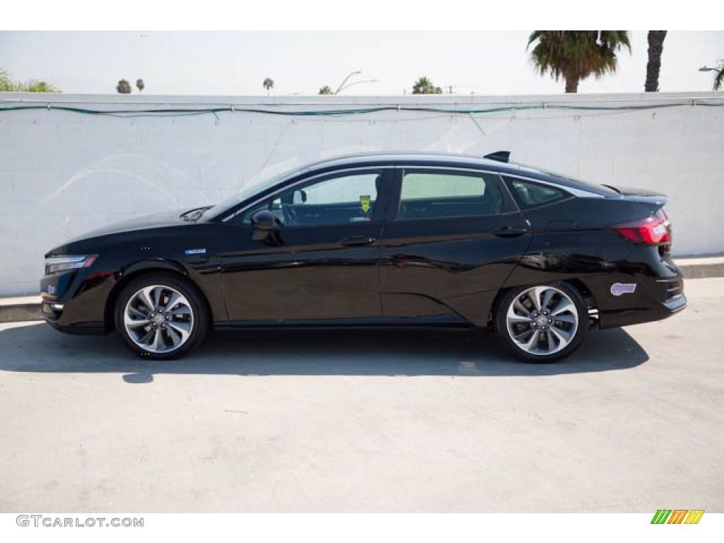 Crystal Black Pearl 2018 Honda Clarity Touring Plug In Hybrid Exterior Photo #139357843