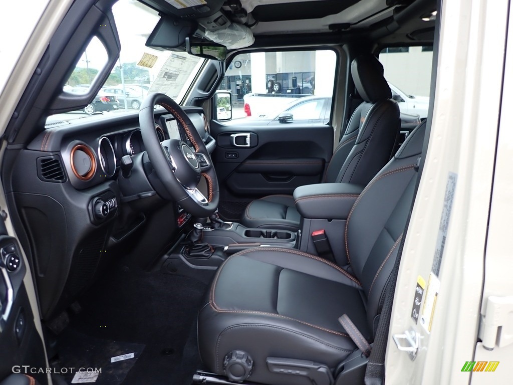 Black Interior 2020 Jeep Gladiator Mojave 4x4 Photo #139358407