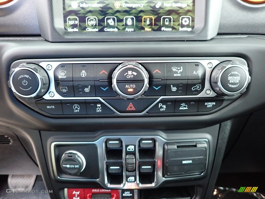 2020 Jeep Gladiator Mojave 4x4 Controls Photo #139358557