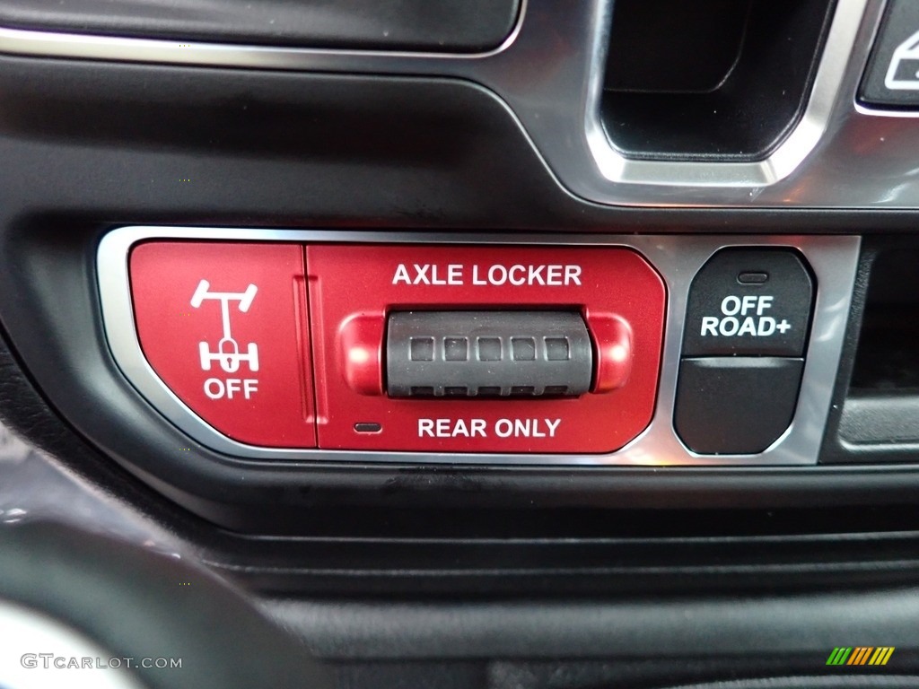2020 Jeep Gladiator Mojave 4x4 Axle Locker Switch Photo 139358611