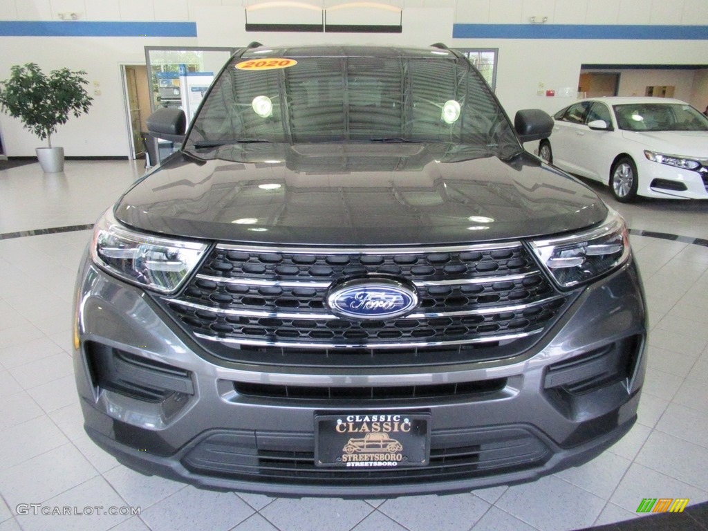 2020 Explorer XLT 4WD - Magnetic Metallic / Ebony photo #2