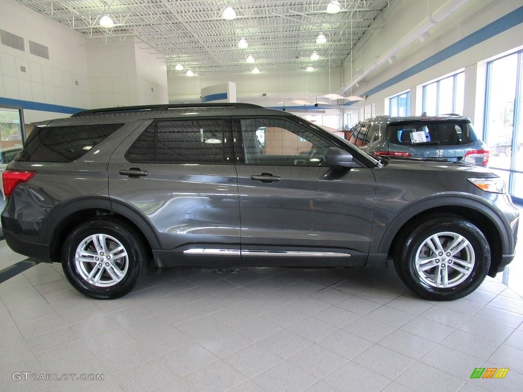 2020 Explorer XLT 4WD - Magnetic Metallic / Ebony photo #4