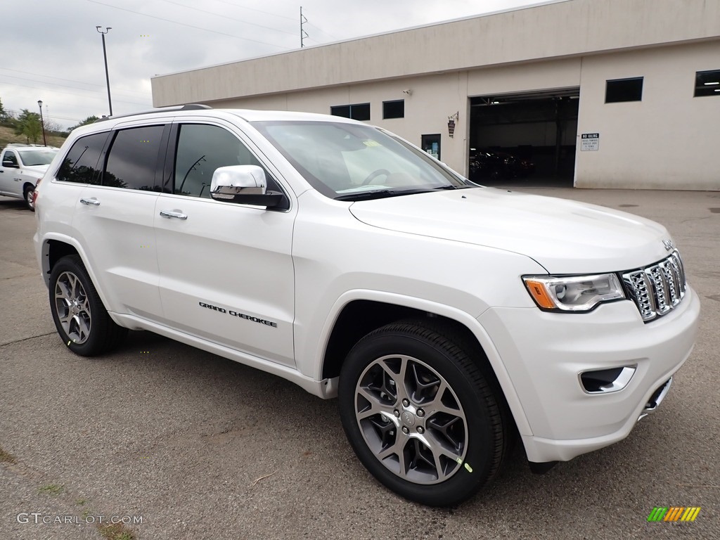 2020 Grand Cherokee Overland 4x4 - Ivory 3-Coat / Black photo #3