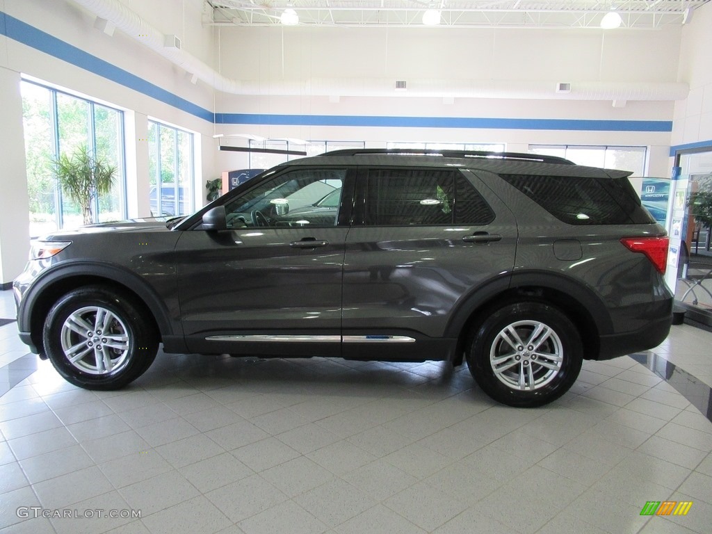 2020 Explorer XLT 4WD - Magnetic Metallic / Ebony photo #10