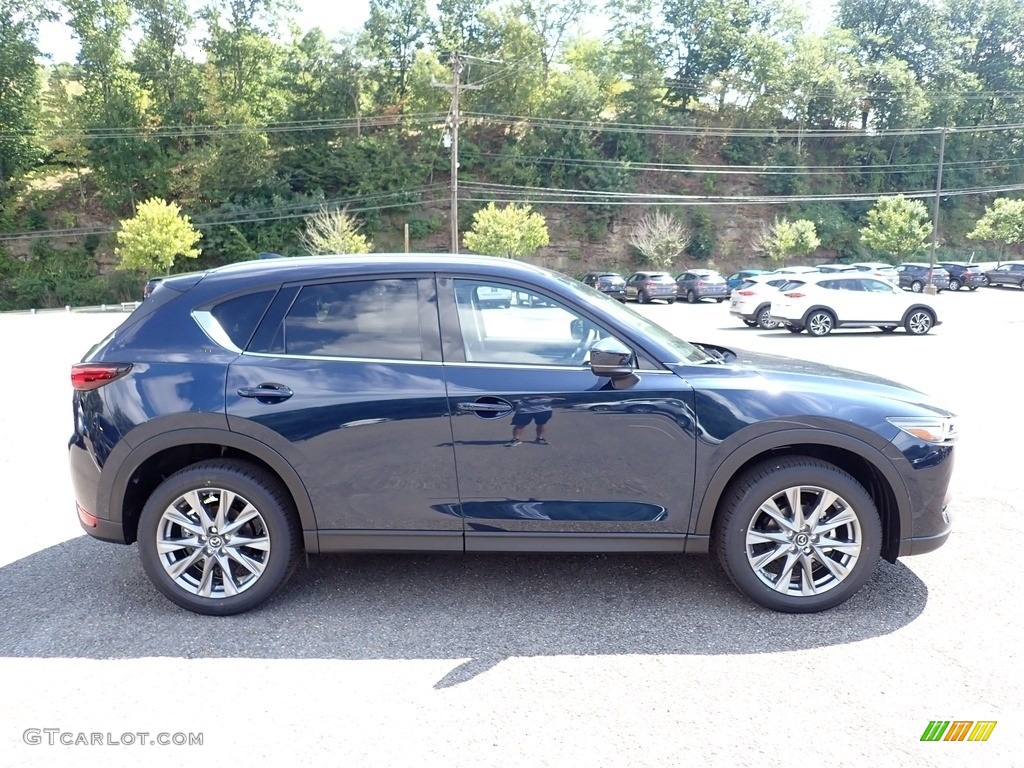 2020 CX-5 Grand Touring AWD - Deep Crystal Blue Mica / Black photo #1