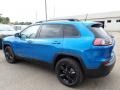 2020 Hydro Blue Pearl Jeep Cherokee Altitude 4x4  photo #8