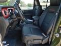 Black 2021 Jeep Wrangler Unlimited Rubicon 4x4 Interior Color