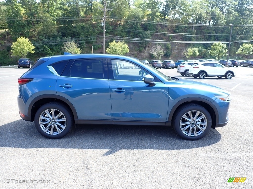 2020 CX-5 Grand Touring AWD - Eternal Blue Mica / Black photo #1