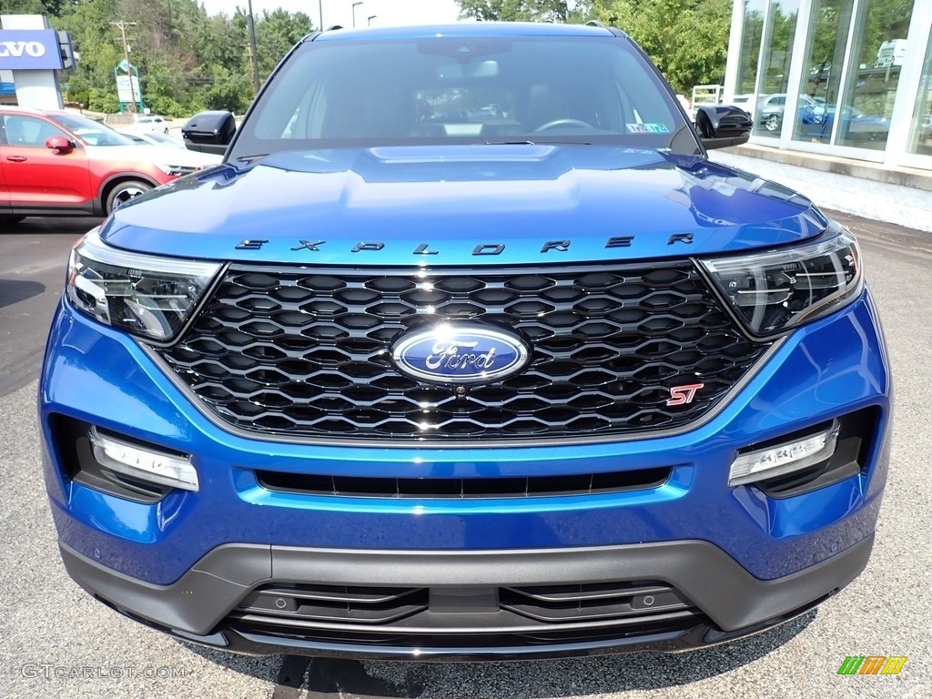 Atlas Blue Metallic 2020 Ford Explorer ST 4WD Exterior Photo #139361704