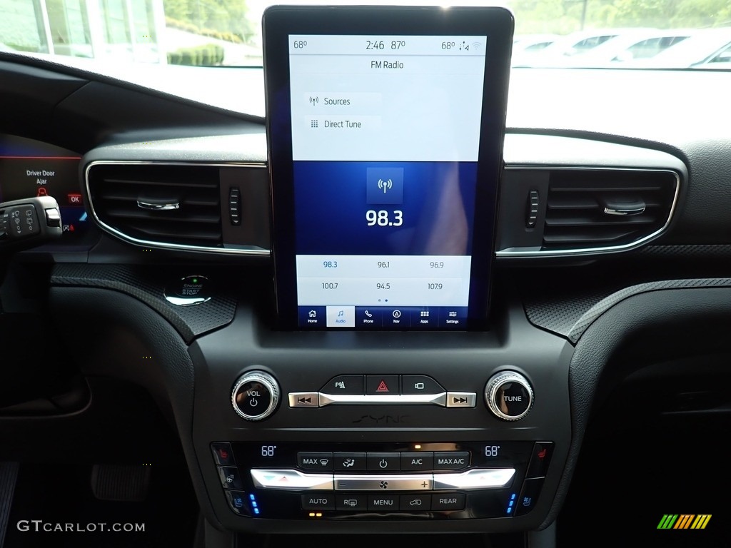 2020 Explorer ST 4WD - Atlas Blue Metallic / Ebony photo #24