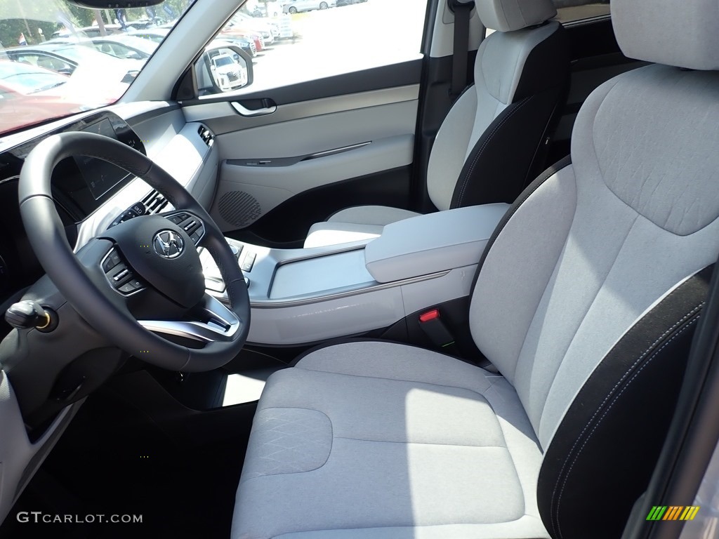 Gray Interior 2021 Hyundai Palisade SEL AWD Photo #139362940