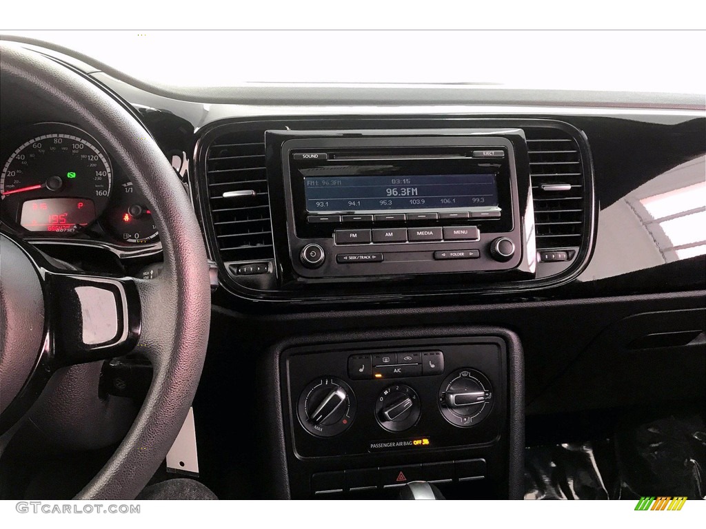2015 Beetle 1.8T Classic - Pure White / Classic Beige/Brown Cloth photo #5