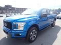 Velocity Blue - F150 STX SuperCab 4x4 Photo No. 5