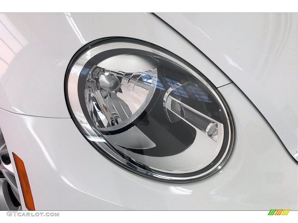 2015 Beetle 1.8T Classic - Pure White / Classic Beige/Brown Cloth photo #29