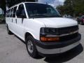 Summit White 2018 Chevrolet Express 3500 Passenger LT Exterior