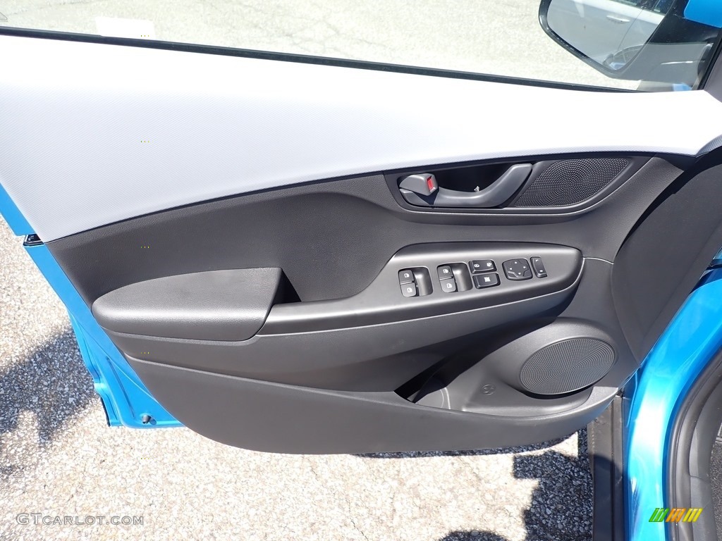 2021 Kona SE AWD - Surf Blue / Black photo #12