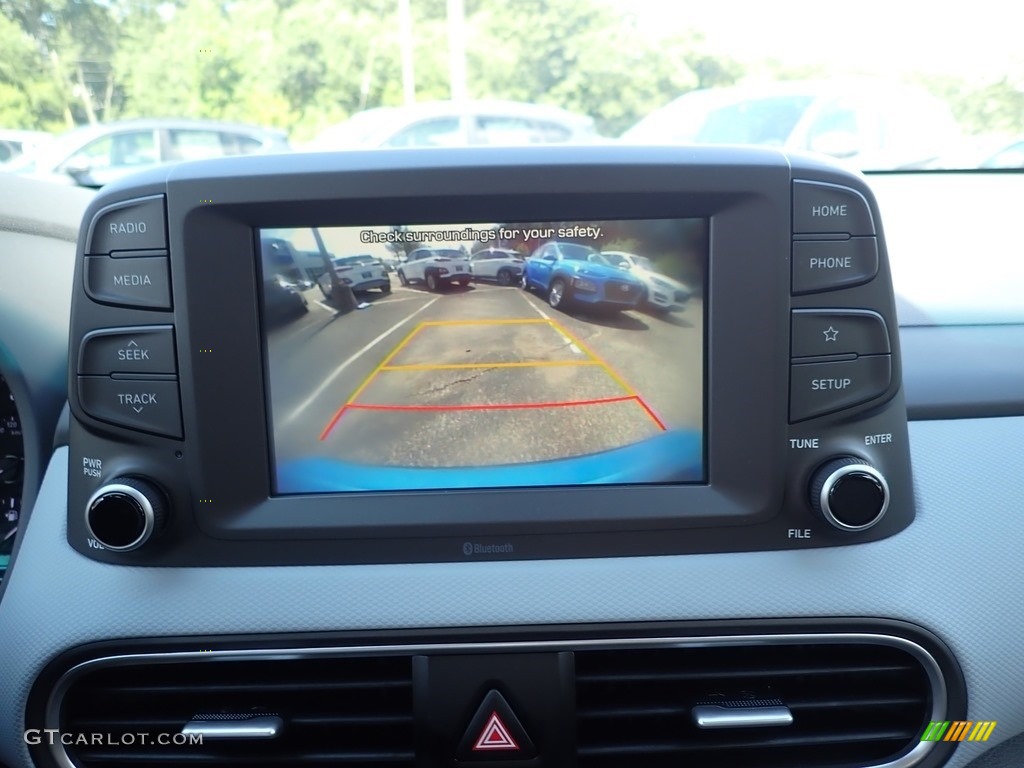 2021 Kona SE AWD - Surf Blue / Black photo #15
