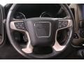 Jet Black 2017 GMC Sierra 1500 Denali Crew Cab 4WD Steering Wheel