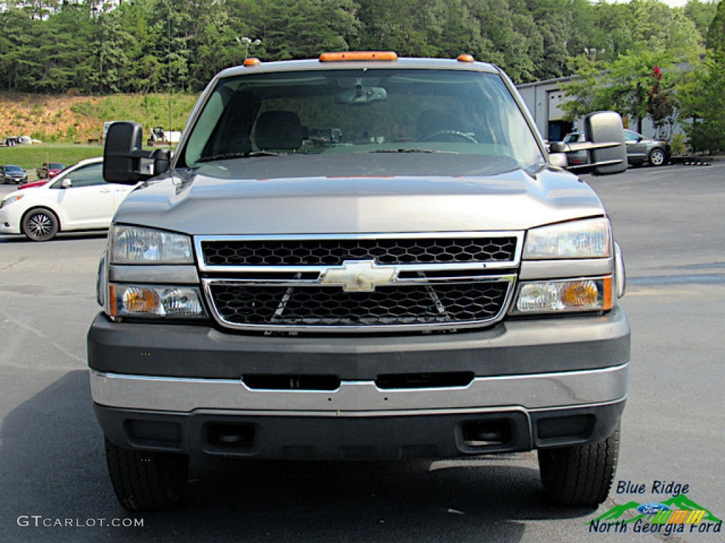 2007 Silverado 3500HD Classic LT Crew Cab 4x4 Dually - Graystone Metallic / Dark Charcoal photo #8