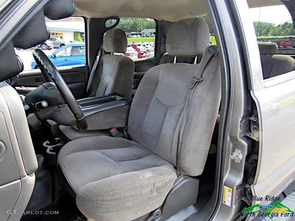 2007 Silverado 3500HD Classic LT Crew Cab 4x4 Dually - Graystone Metallic / Dark Charcoal photo #9