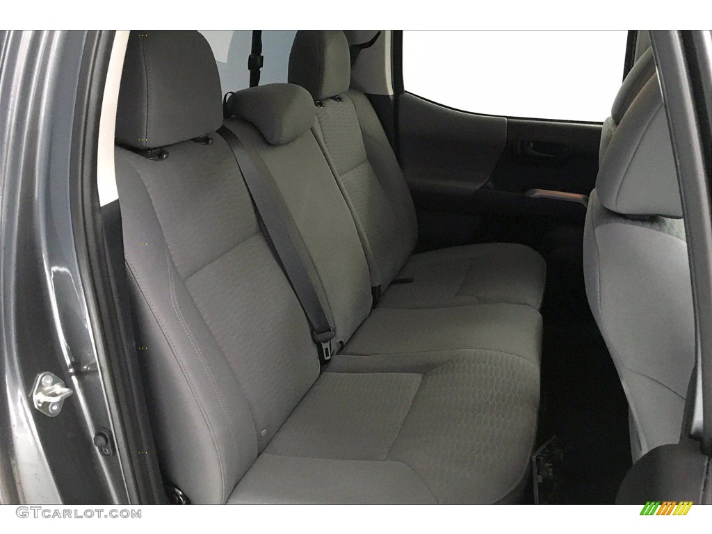 Cement Gray Interior 2019 Toyota Tacoma SR Double Cab Photo #139365343