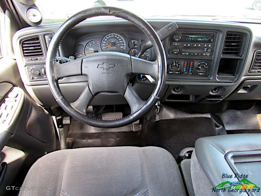 2007 Silverado 3500HD Classic LT Crew Cab 4x4 Dually - Graystone Metallic / Dark Charcoal photo #13