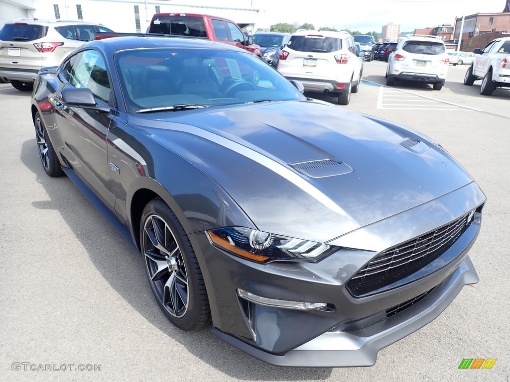 Magnetic 2020 Ford Mustang EcoBoost Premium Fastback Exterior Photo #139365370