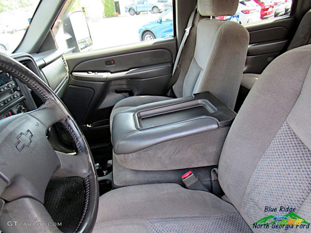2007 Silverado 3500HD Classic LT Crew Cab 4x4 Dually - Graystone Metallic / Dark Charcoal photo #18