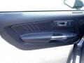 Ebony 2020 Ford Mustang EcoBoost Premium Fastback Door Panel