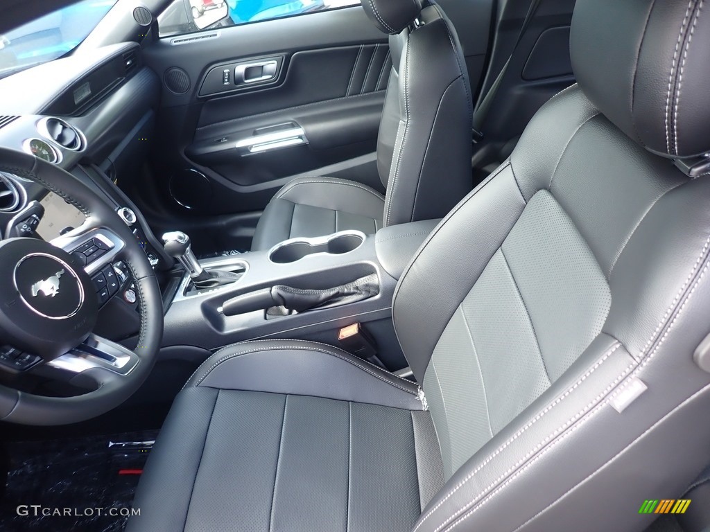 2020 Ford Mustang EcoBoost Premium Fastback Front Seat Photo #139365619
