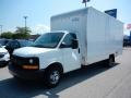 2014 Summit White Chevrolet Express Cutaway 3500 Moving Van  photo #1