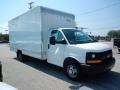 2014 Summit White Chevrolet Express Cutaway 3500 Moving Van  photo #3