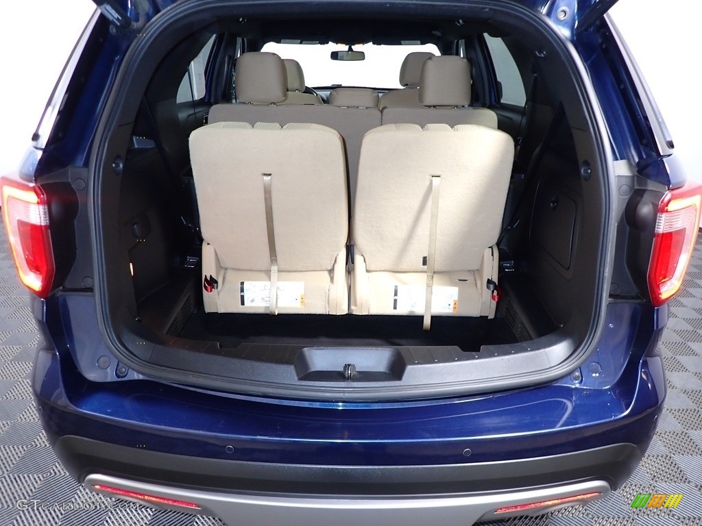 2017 Explorer XLT 4WD - Blue Jeans / Medium Light Camel photo #12