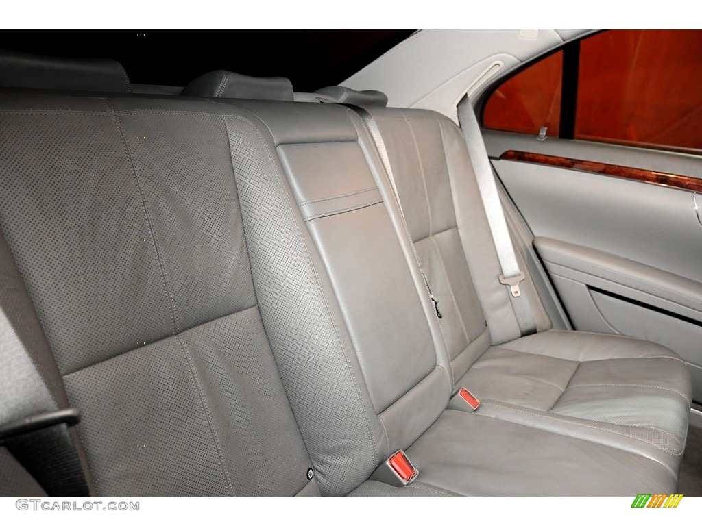 2007 S 550 Sedan - Andorite Grey Metallic / Grey/Dark Grey photo #14